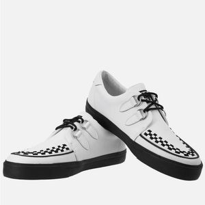 T.U.K. Cleepa White Leather